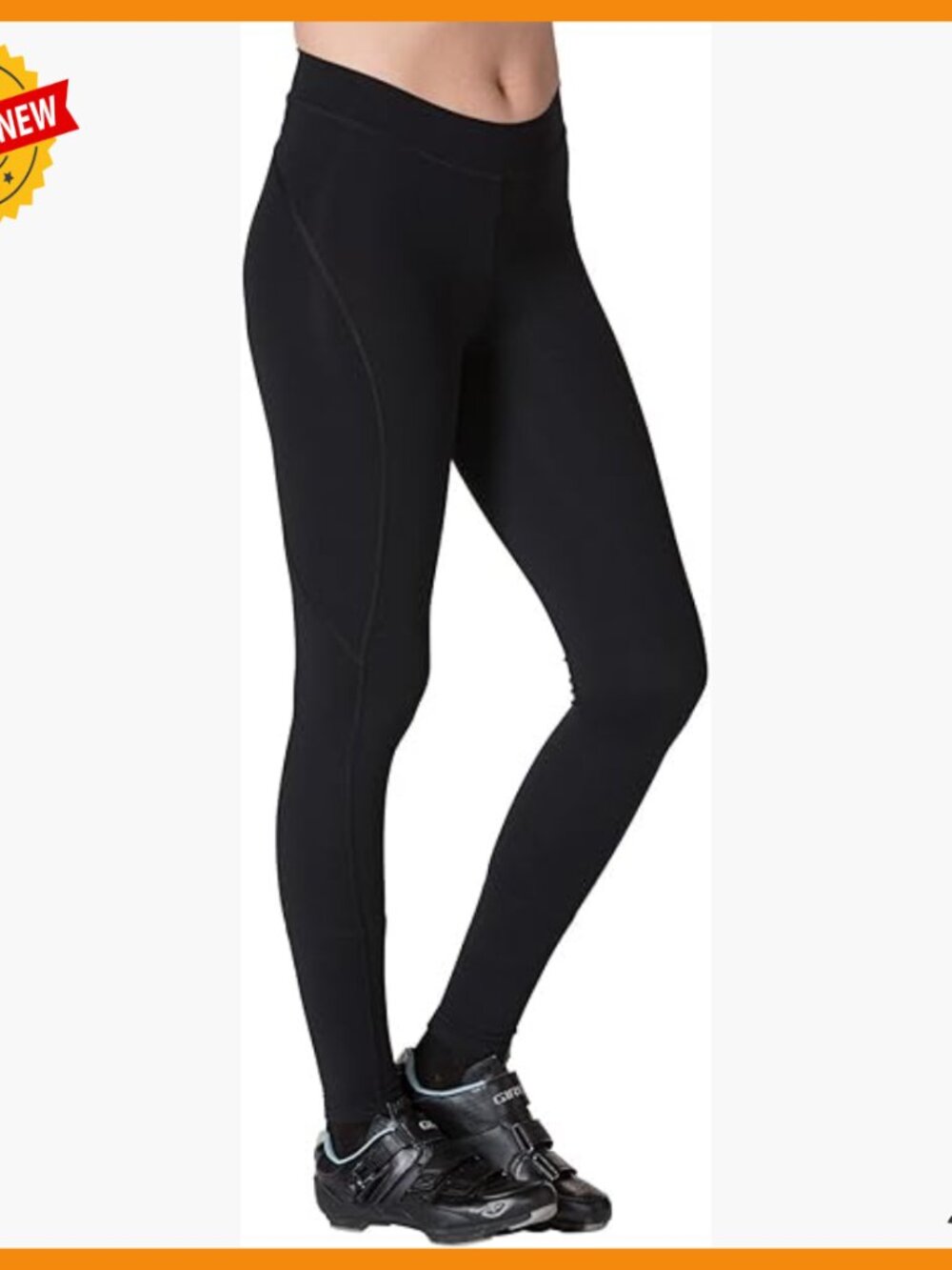 Compression Bike Pants with Padding, 28" Inseam, Multi-Sport Activewear